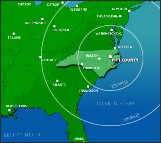 Radius Map